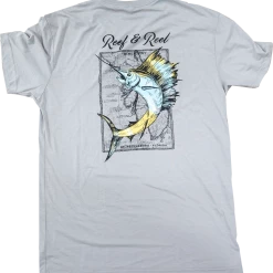 T-Shirts Reef & Reel Mod Fish Tri-Blend Men's T-Shirt