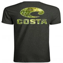 T-Shirts Costa Del Mar Mossy Oak Coastal Short Sleeve Crew