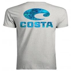 T-Shirts Costa Del Mar Mossy Oak Coastal Short Sleeve Crew