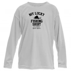 Reef & Reel Toddlers Lucky Fishing LS Performance Shirt Performance Shirts