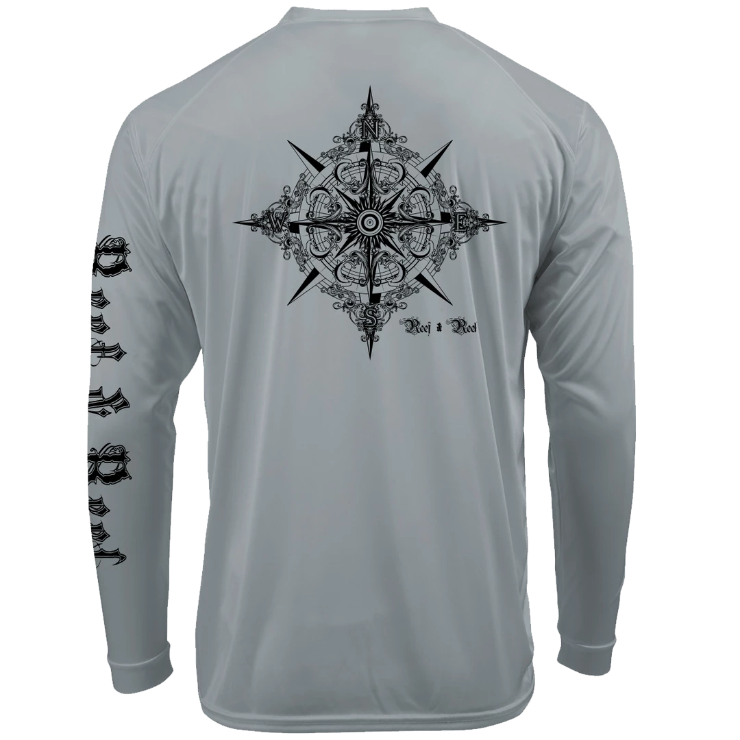 Performance Shirts Reef & Reel Nautical Reef Performance Long Sleeve Shirt 3 Performance Shirts Reef & Reel Nautical Reef Performance Long Sleeve Shirt