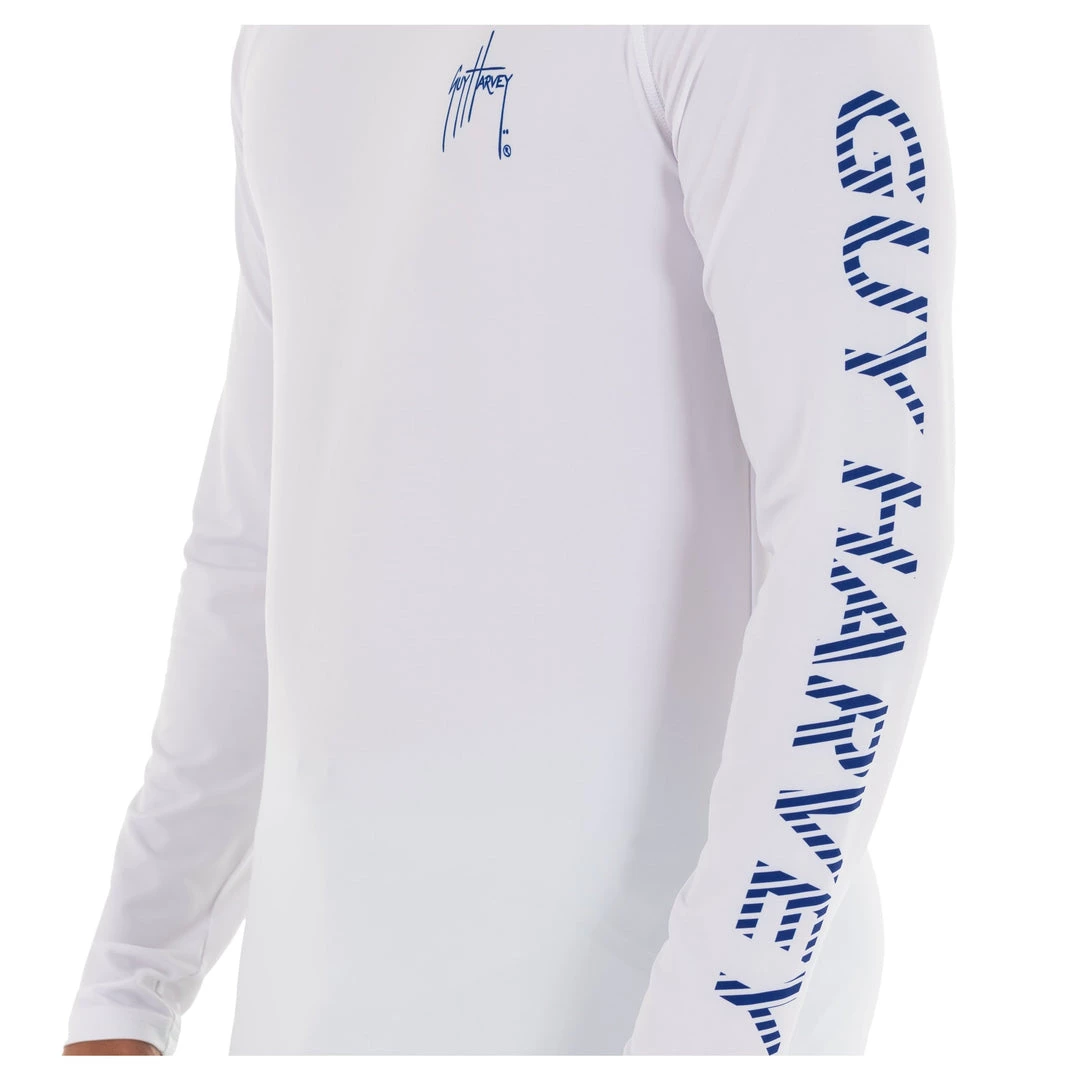 Guy Harvey Men's Offshore Slam Raglan Sleeve Sun Protection Top Performance Shirts 5 Guy Harvey Men's Offshore Slam Raglan Sleeve Sun Protection Top Performance Shirts
