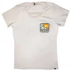 Reef & Reel Women's Beach Vibes Scoop Neck T-shirt