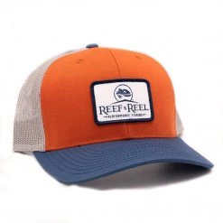 Reef & Reel Performance Fishing Snapback Trucker Hat 50 Reef & Reel Performance Fishing Snapback Trucker Hat