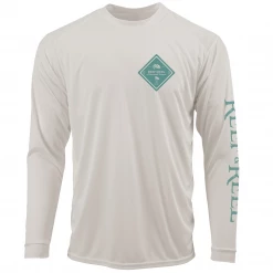 Performance Shirts Reef & Reel Palm Tree Men's Long Sleeve Performance Shirt