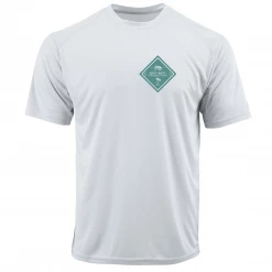 Reef & Reel Palm Tree Men's Short Sleeve Performance Shirt