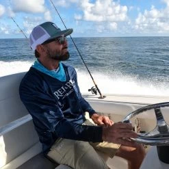 Reef & Reel Performance Fishing Logo Men's Hoodie