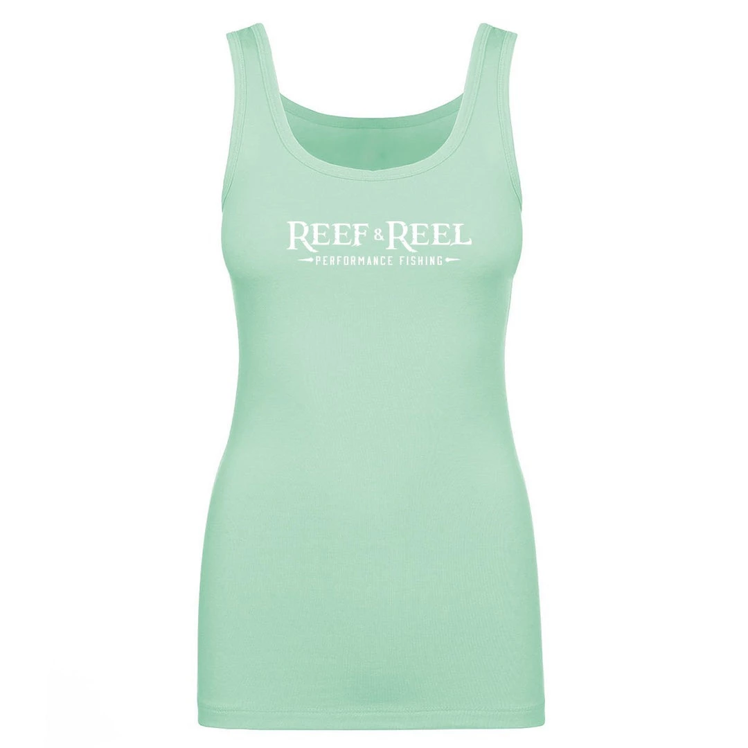 Reef & Reel Women's Performance Fishing Tri Blend Tank Top Tank Tops 3 Reef & Reel Women's Performance Fishing Tri Blend Tank Top Tank Tops