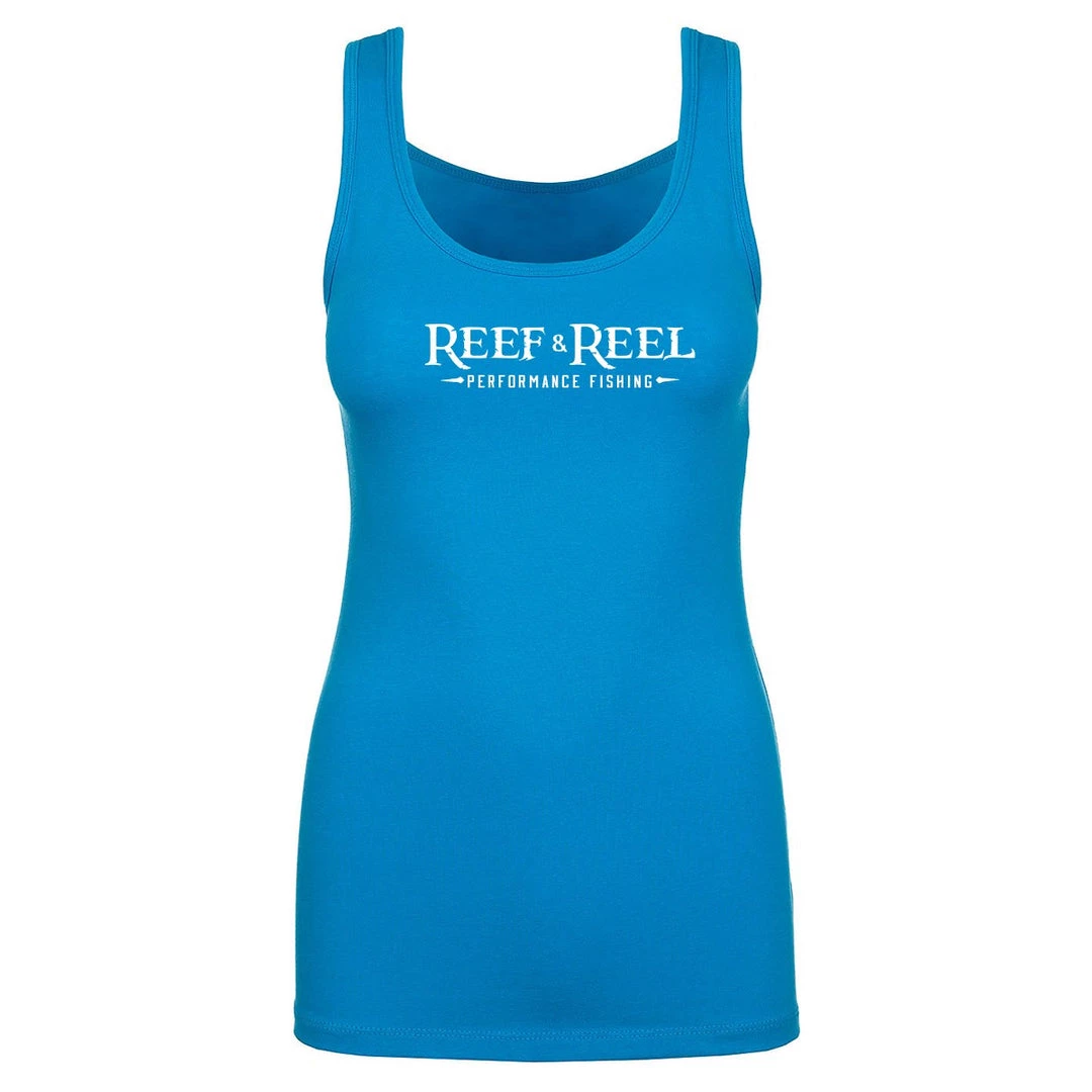 Reef & Reel Women's Performance Fishing Tri Blend Tank Top Tank Tops 8 Reef & Reel Women's Performance Fishing Tri Blend Tank Top Tank Tops