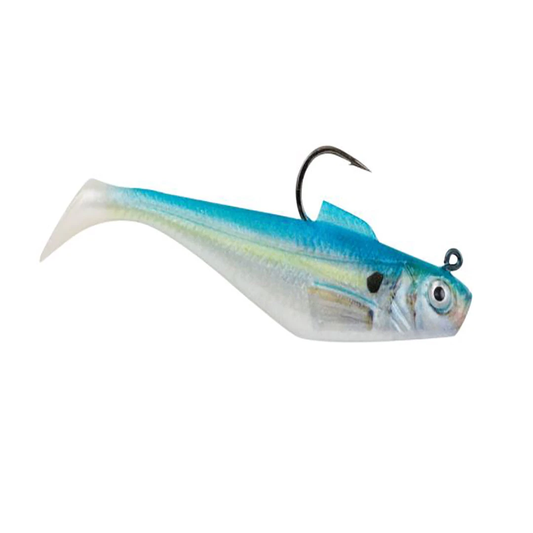 Lures Berkley PowerBait Pre-Rigged Swim Shad 6 Lures Berkley PowerBait Pre-Rigged Swim Shad