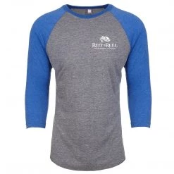 Reef & Reel Floating Fish Cotton 3/4 Raglan Men's T-Shirt T-Shirts