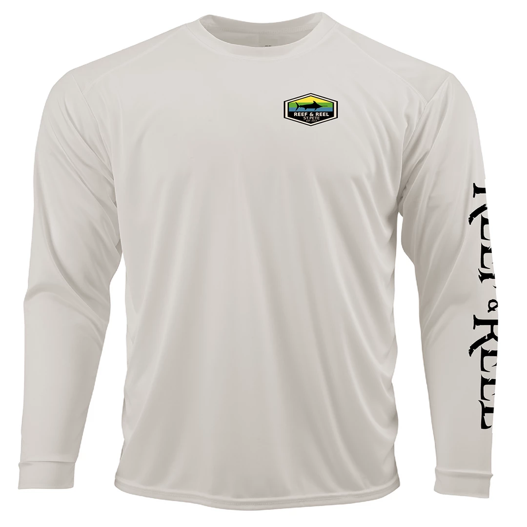 Reef & Reel Striped Marlin Men's Performance Long Sleeve Fishing Shirt Performance Shirts 4 Reef & Reel Striped Marlin Men's Performance Long Sleeve Fishing Shirt Performance Shirts