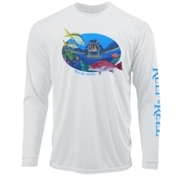 Performance Shirts Reef & Reel Vitale Bros. Youth Sea Turtle LS Performance Shirt 10 Performance Shirts Reef & Reel Vitale Bros. Youth Sea Turtle LS Performance Shirt