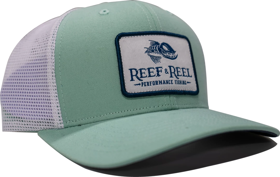 Reef & Reel Performance Fishing Snapback Trucker Hat 31 Reef & Reel Performance Fishing Snapback Trucker Hat