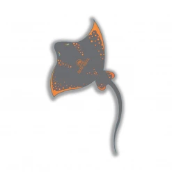 Stickers Reef & Reel Performance Fishing Stingray Sticker