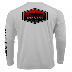 Reef & Reel Striped Tarpon ECO Series Men's Long Sleeve Performance Shirt Performance Shirts
