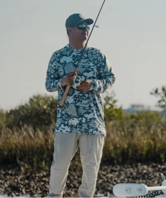 Performance Shirts Aftco Tactical Hooded Long Sleeve Performance Shirt 4 Performance Shirts Aftco Tactical Hooded Long Sleeve Performance Shirt