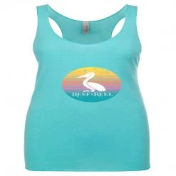 Tank Tops Reef & Reel Women's Pelican Tri Blend Tank Top