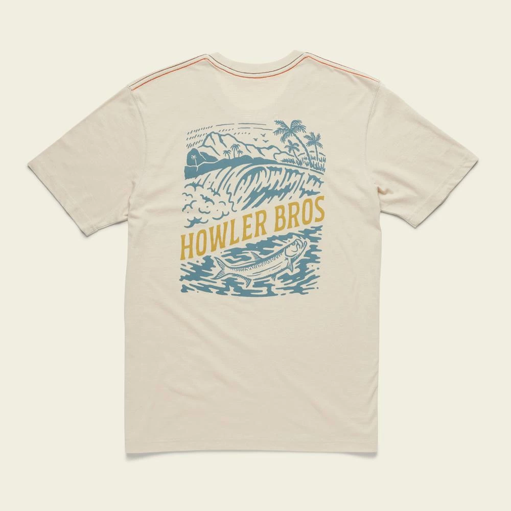 T-Shirts Howler Brothers Tarpon And Tube Select Pocket T-shirt 3 T-Shirts Howler Brothers Tarpon And Tube Select Pocket T-shirt