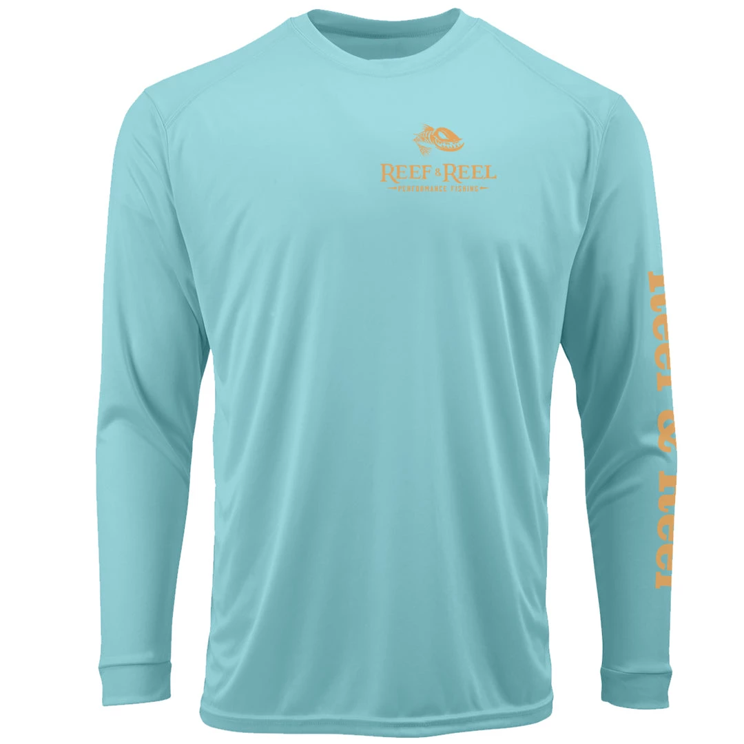 Reef & Reel Tuna Men's Long Sleeve Performance Fishing Shirt 9 Reef & Reel Tuna Men's Long Sleeve Performance Fishing Shirt