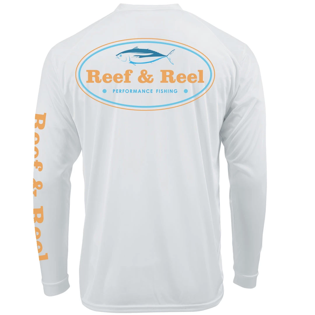 Reef & Reel Tuna Men's Long Sleeve Performance Fishing Shirt 8 Reef & Reel Tuna Men's Long Sleeve Performance Fishing Shirt