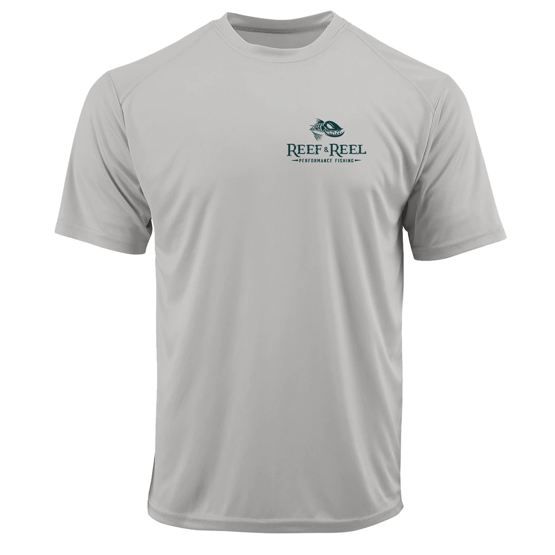 Reef & Reel Classic Wave Men's Short Sleeve Performance Shirt Performance Shirts 4 Reef & Reel Classic Wave Men's Short Sleeve Performance Shirt Performance Shirts