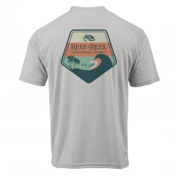 Reef & Reel Classic Wave Men's Short Sleeve Performance Shirt Performance Shirts