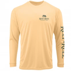 Reef & Reel Classic Wave Men's Long Sleeve Performance Shirt Performance Shirts