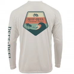 Reef & Reel Classic Wave Men's Long Sleeve Performance Shirt Performance Shirts
