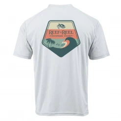 Reef & Reel Classic Wave Men's Short Sleeve Performance Shirt Performance Shirts 13 Reef & Reel Classic Wave Men's Short Sleeve Performance Shirt Performance Shirts