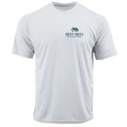 Reef & Reel Classic Wave Men's Short Sleeve Performance Shirt Performance Shirts 14 Reef & Reel Classic Wave Men's Short Sleeve Performance Shirt Performance Shirts