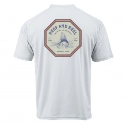 Reef & Reel Retro Sailfish Men's Short Sleeve Performance Shirt Performance Shirts