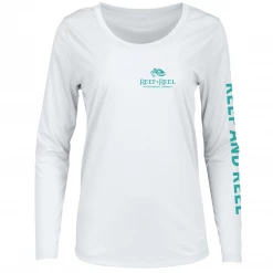 Performance Shirts Reef & Reel Women's Retro Sailfish Long Sleeve Performance Shirt