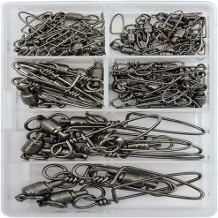 Swivels American Fishing Wire Brass Ball Bearing Swivel Kit