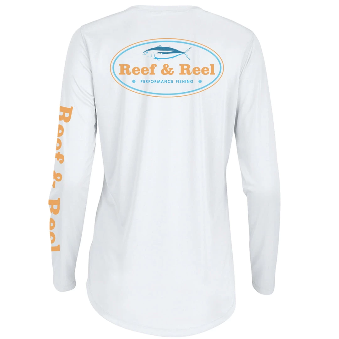 Reef & Reel Women's Long Sleeve Tuna Performance Shirt 9 Reef & Reel Women's Long Sleeve Tuna Performance Shirt