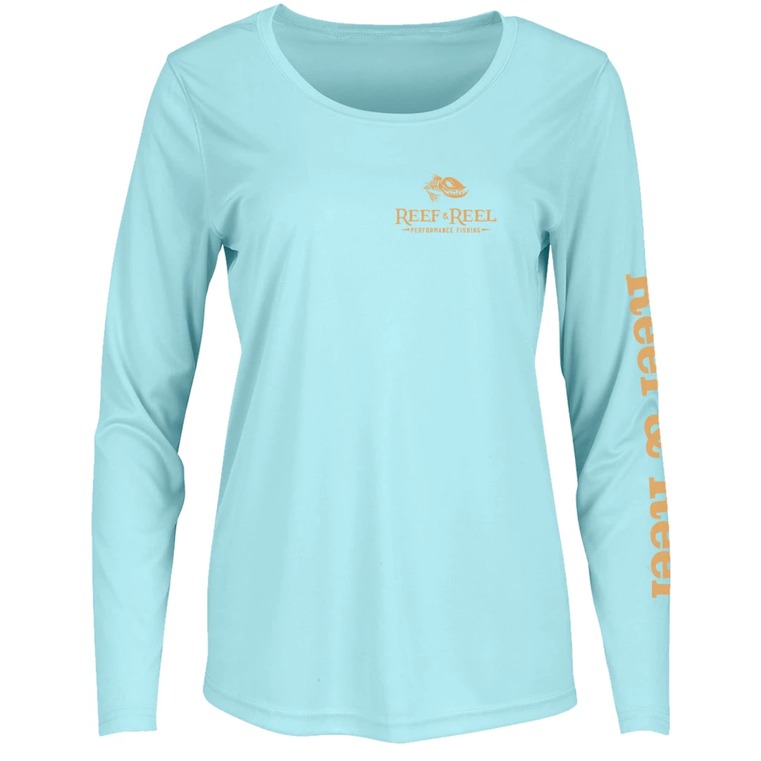 Reef & Reel Women's Long Sleeve Tuna Performance Shirt 6 Reef & Reel Women's Long Sleeve Tuna Performance Shirt