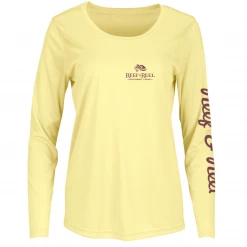 Reef & Reel Women's Palm Tree Performance LS Shirt
