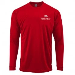 Reef & Reel Youth Fish On Pocket Long Sleeve Performance Shirt Performance Shirts