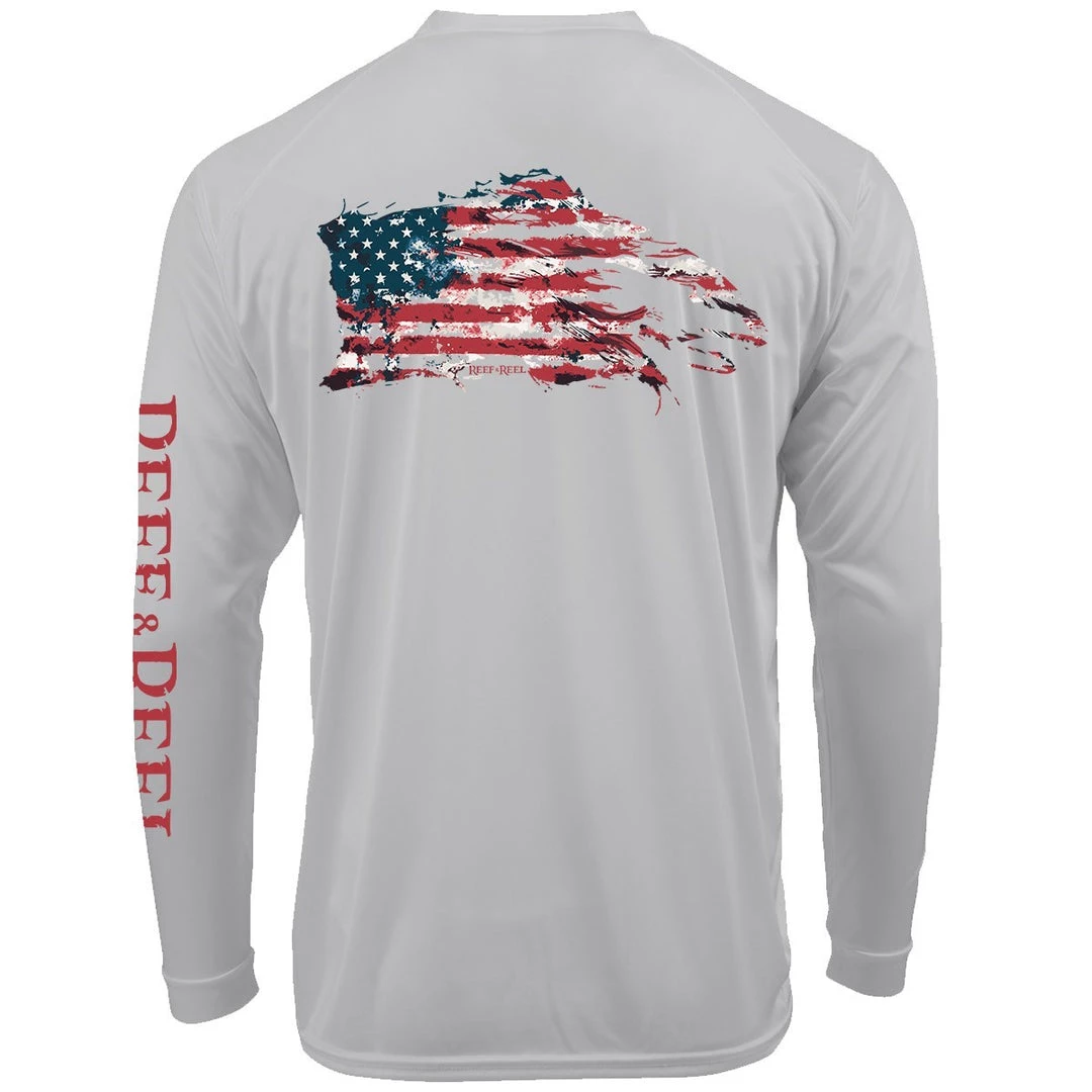 Performance Shirts Reef & Reel Proud Fisherman ECO Series LS Performance Shirt 5 Performance Shirts Reef & Reel Proud Fisherman ECO Series LS Performance Shirt