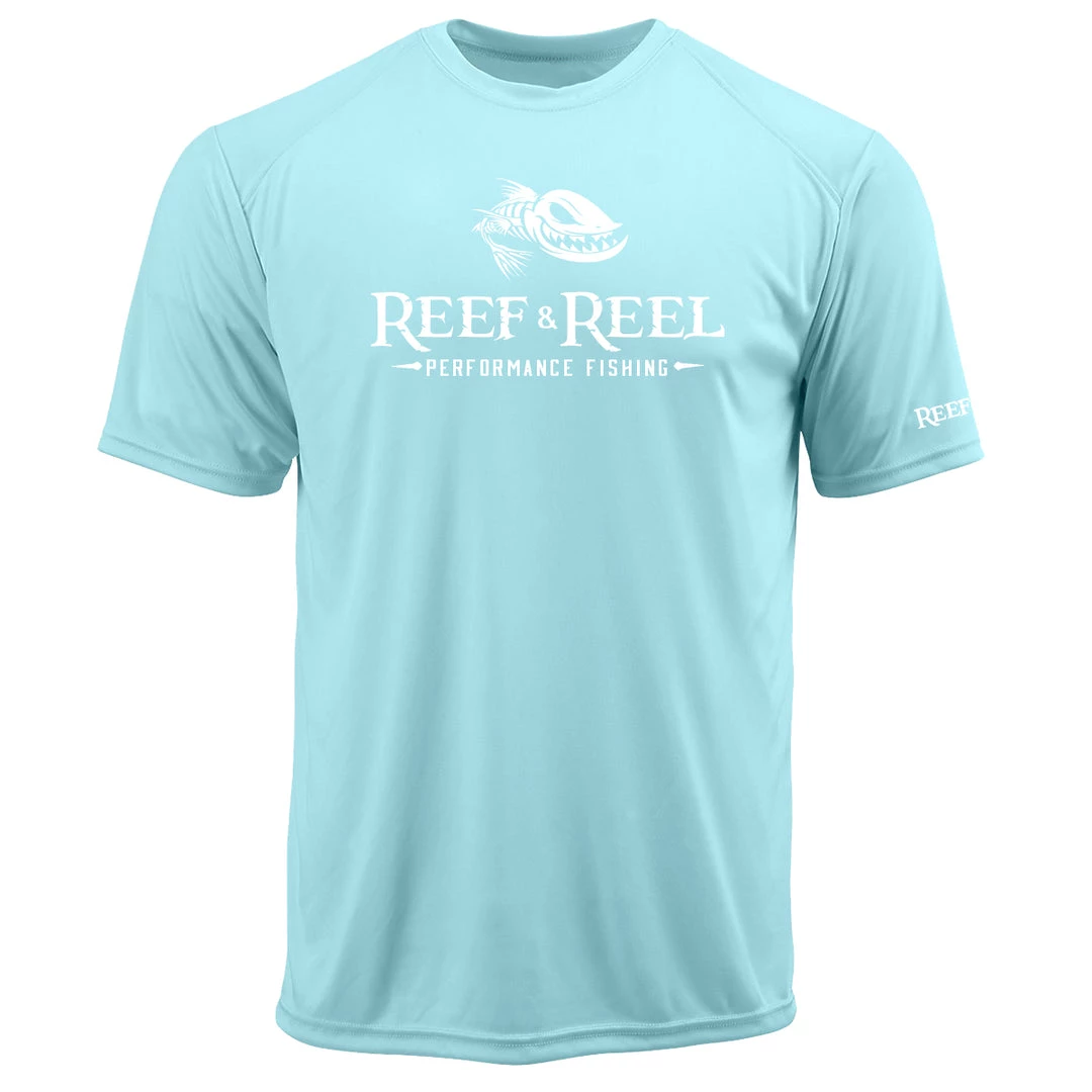 Reef & Reel Floating Fish Men's Performance Short Sleeve Shirt Performance Shirts 5 Reef & Reel Floating Fish Men's Performance Short Sleeve Shirt Performance Shirts