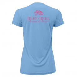 Reef & Reel Women's Floating Fish Back Performance SS Shirt Performance Shirts