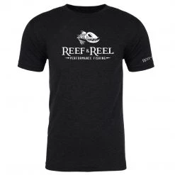 T-Shirts Reef & Reel Floating Fish Big Logo Tri-Blend T-Shirt