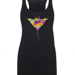 Tank Tops Reef & Reel Women's Manta Ray Tri Blend Tank Top