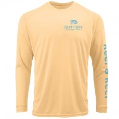 Reef & Reel Blue Fish Men's Long Sleeve Performance Fishing Shirt Performance Shirts