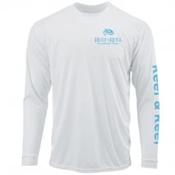 Reef & Reel Blue Fish Men's Long Sleeve Performance Fishing Shirt Performance Shirts