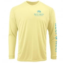 Reef & Reel Blue Fish Men's Long Sleeve Performance Fishing Shirt Performance Shirts