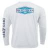 Reef & Reel Hexagon Men's Performance Long Sleeve Fishing Shirt Performance Shirts