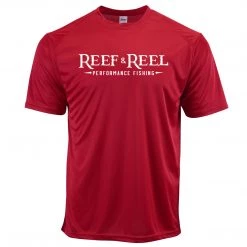 Reef & Reel Performance Fishing Logo Short Sleeve Shirt