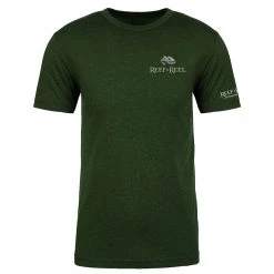 Reef & Reel Fish On The Pocket Men's Tri-Blend Shirt 16 Reef & Reel Fish On The Pocket Men's Tri-Blend Shirt