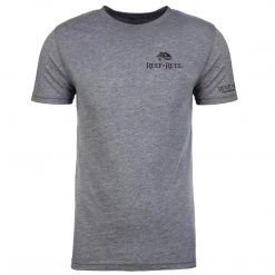 Reef & Reel Fish On The Pocket Men's Tri-Blend Shirt 17 Reef & Reel Fish On The Pocket Men's Tri-Blend Shirt